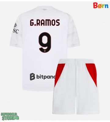 AC Milan Goncalo Ramos #9 Replika Babytøj Udebanesæt Børn 2026-27 Kortærmet (+ Korte bukser)